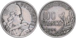 World Coins - Coin, France, Cochet, 100 Francs, 1955, Beaumont - Le Roger,
