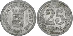 World Coins - France, Chambre de commerce d'Evreux, 25 Centimes, 1921, , Aluminium