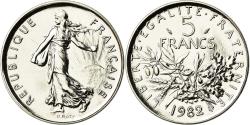 World Coins - Coin, France, Semeuse, 5 Francs, 1982, Paris, , Nickel Clad