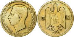 World Coins - Romania, Carol II, 10 Lei, 1930, Heaton, Nickel brass, , KM:49