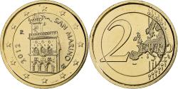 World Coins - San Marino, 2 Euro, 2012, Rome, gold-plated coin, , Bi-Metallic, KM:486