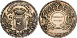World Coins - France, Medal, Société d'Agriculture de Boulogne sur mer, 1897, Silver