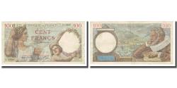 World Coins - France, 100 Francs, Sully, 1940, P. Rousseau and R. Favre-Gilly, 1940-08-08