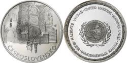 World Coins - France, Medal, Nations Unies, Tchécoslovaquie, Silver,