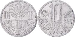 World Coins - Coin, Austria, 10 Groschen, 1969, Vienna, , Aluminum, KM:2878