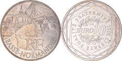 World Coins - France, 10 Euro, Basse Normandie, 2011, Paris, , Silver, KM:1729