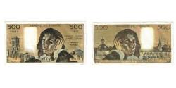 World Coins - France, 500 Francs, Pascal, 1973, R.37, VF(30-35), Fayette:71.10, KM:156b