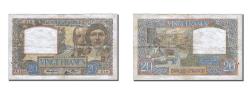 World Coins - Banknote, France, 20 Francs, 20 F 1939-1942 ''Science et Travail'', 1940