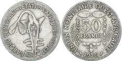 World Coins - Coin, West African States, 50 Francs, 1976