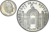 World Coins - France, Medal, Les présidents de la République, History, XXth Century