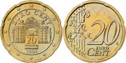 World Coins - Austria, 20 Centimes, 2006, Vienna, Nordic gold,