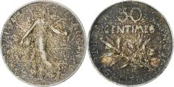 World Coins - France, Semeuse, 50 Centimes, 1898, Paris, , Silver, KM:854