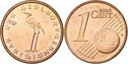 World Coins - Slovenia, Euro Cent, 2007, Copper Plated Steel, , KM:68