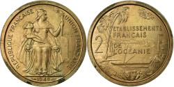 World Coins - Coin, FRENCH OCEANIA, 2 Francs, 1949, Paris, ESSAI, , Copper-nickel