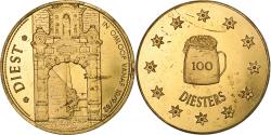 World Coins - Belgium, Token, 100 Diesters - Diest, 1982, Nickel-brass,