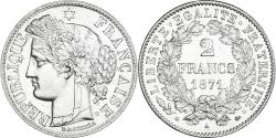 World Coins - Coin, France, Cérès, 2 Francs, 1871, Paris, , Silver, KM:817.1