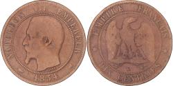 World Coins - Coin, France, Napoleon III, 10 Centimes, 1854, Bordeaux, , Bronze