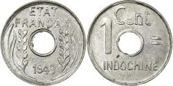 World Coins - Coin, FRENCH INDO-CHINA, Cent, 1943, , Aluminum, KM:26