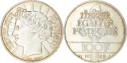 World Coins - Coin, France, 100 Francs, 1988, , Silver, KM:P999, Gadoury:237.P1