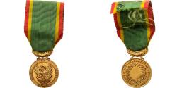 World Coins - France, Société d'encouragement au dévouement, Medal, Excellent Quality, Gilt