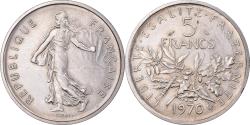 World Coins - Coin, France, Semeuse, 5 Francs, 1970, Paris, Piéfort, , Nickel Clad