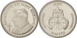 World Coins - France, Medal, Benoit XVI, Religions & beliefs, 2013, , Nickel