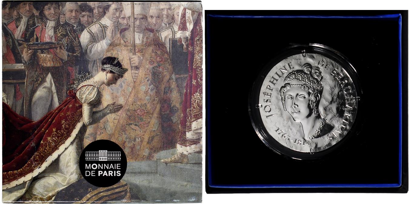 France, 10 Euro, Joséphine de Beauharnais, 2018, Monnaie de Paris