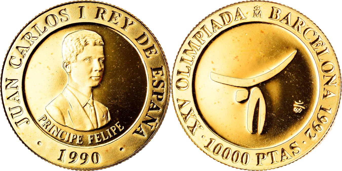 Coin, Spain, Juan Carlos I, 10000 Pesetas, 1992, Madrid, , Gold