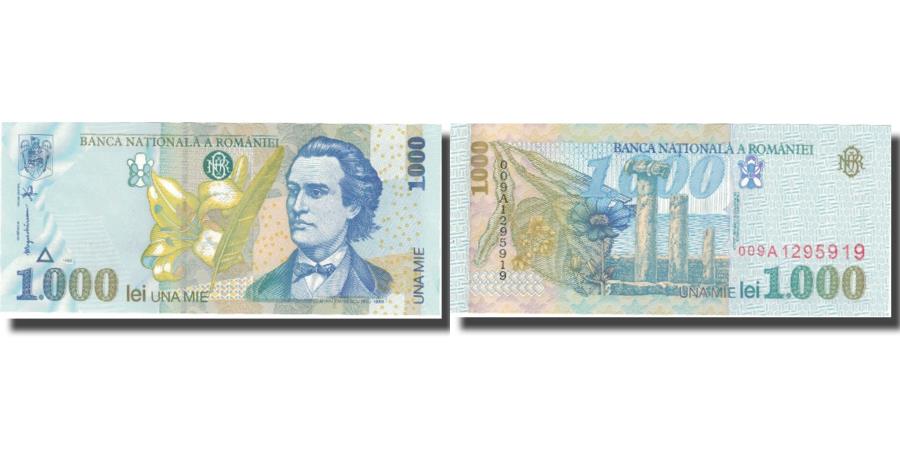 Romania 1000 Lei 1998 P-106 Banknotes UNC