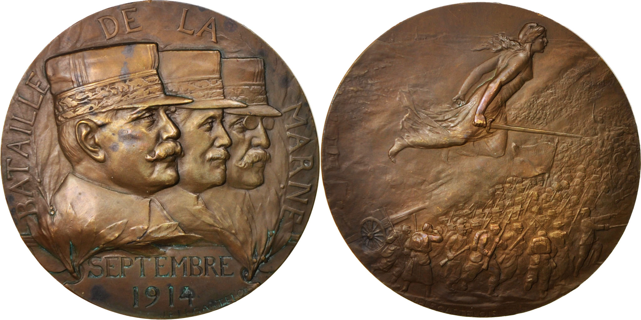 MED1131 - MEDAILLE LIGUE FRANZÖSISCHER UNTERRICHT Von BRENET