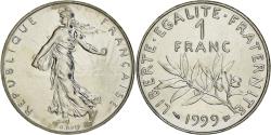 World Coins - Coin, France, Semeuse, Franc, 1999, Paris, O.Roty, , Nickel, KM:925.1