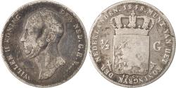 World Coins - Coin, Netherlands, William II, 1/2 Gulden, 1848, , Silver, KM:73.1