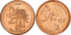 World Coins - Martinique, 5 Euro Cent, Fantasy euro patterns, Essai-Trial, Proof, 2005