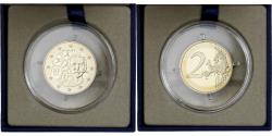 World Coins - France, 2 Euro, Pierre de Coubertin, Proof, 2013, MDP, Bi-Metallic,