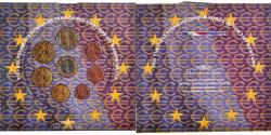 World Coins - France, 1 Cent to 2 Euro, 2001, Monnaie de Paris, BU,