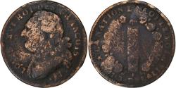 World Coins - France, Louis XVI, 12 deniers françois, 1791·3, Marseille, Copper,