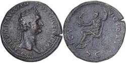 Ancient Coins - Domitian, Sestertius, 95-96, Rome, Bronze,