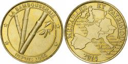 World Coins - France, Token, La Bambouseraie, 2014, Copper-nickel Aluminium,