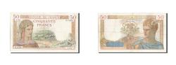 World Coins - Banknote, France, 50 Francs, 50 F 1934-1940 ''Cérès'', 1935, 1935-04-25