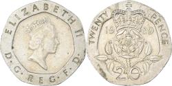 World Coins - Coin, Great Britain, 20 Pence, 1989