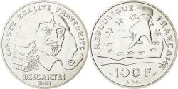 World Coins - Coin, France, Descartes, 100 Francs, 1991, Paris, ESSAI, , Silver, KM:996