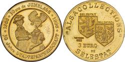 World Coins - France, Token, 3 Euro de Sélestat, 1996, Copper-Nickel-Aluminum,