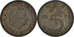 World Coins - Coin, Netherlands, Juliana, 5 Cents, 1971, , Bronze, KM:181