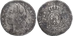 World Coins - France, Louis XV, 1/10 Écu au bandeau, 1749, Toulouse, Silver,