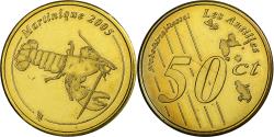 World Coins - Martinique, 50 Euro Cent, Fantasy euro patterns, Essai-Trial, Proof, 2005