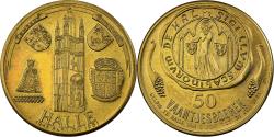 World Coins - Belgium, Token, 50 Vaantjesboeren - Halle, 1981, Copper,