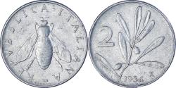 World Coins - Coin, Italy, 2 Lire, 1954, Rome, , Aluminum, KM:94