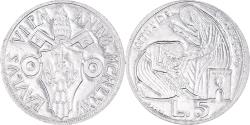 World Coins - Coin, VATICAN CITY, Paul VI, 5 Lire, 1975, , Aluminum, KM:126