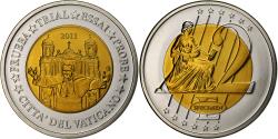 World Coins - Vatican, 2 Euro, Essai-Trial, 2011, Bi-Metallic,