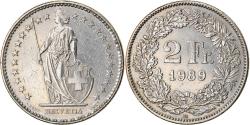 World Coins - Coin, Switzerland, 2 Francs, 1989, Bern, , Copper-nickel, KM:21a.3